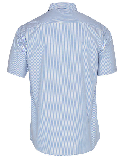 Mens Balance Stripe Short Sleeve Shirt - M7231