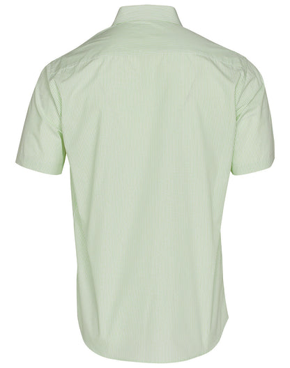 Mens Balance Stripe Short Sleeve Shirt - M7231