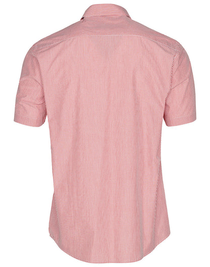 Mens Balance Stripe Short Sleeve Shirt - M7231