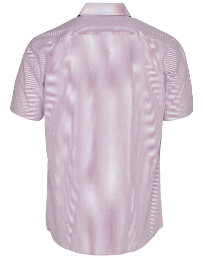 Mens Balance Stripe Short Sleeve Shirt - M7231