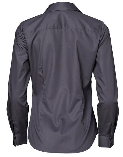 Ladies Taped Seam Barkley Long Sleeve Shirt - M8110L