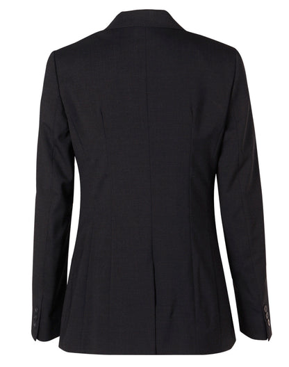 Ladies Wool Blend Stretch Mid Length Jacket - M9200