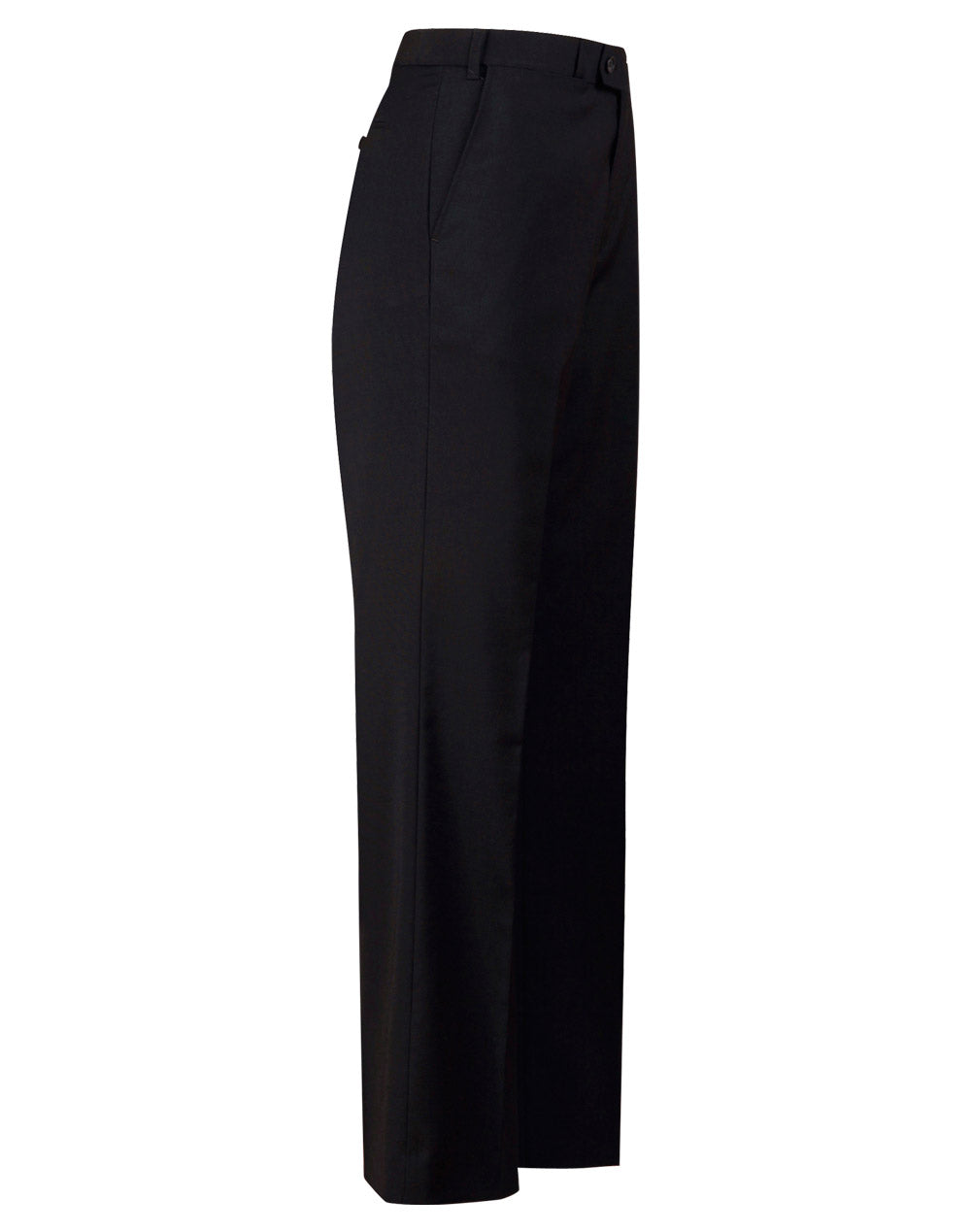 Mens Wool Blend Stretch Flexi Waist Pants - M9310