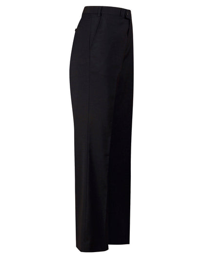 Mens Wool Blend Stretch Flexi Waist Pants - M9310