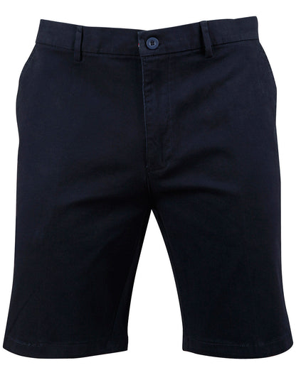 Mens Boston Chino Stretch Shorts - M9381