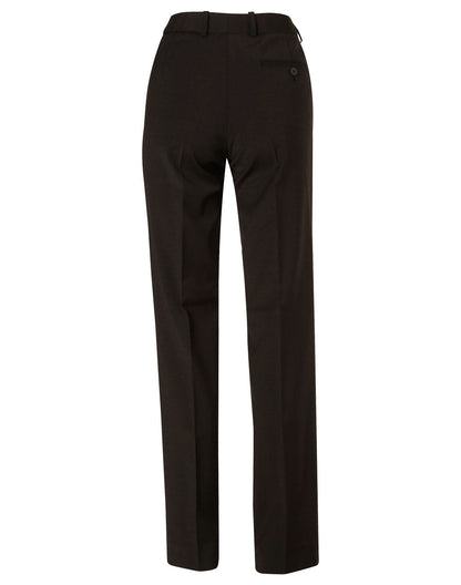 Ladies Wool Blend Stretch Slim Leg Flexi Waist Pants - M9400