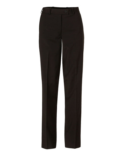 Ladies Wool Blend Stretch Slim Leg Flexi Waist Pants - M9400