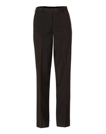 Ladies Wool Blend Stretch Slim Leg Flexi Waist Pants - M9400