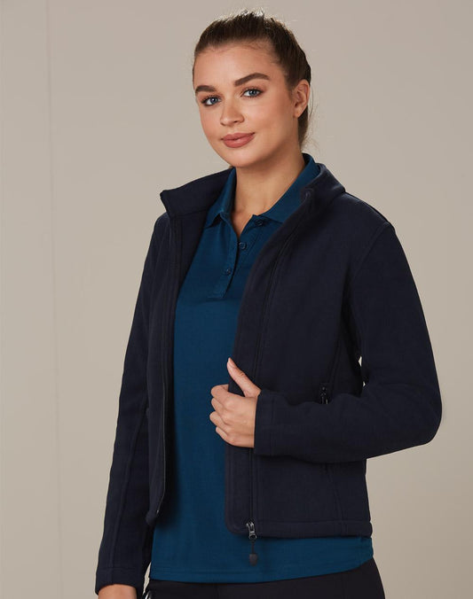 Ladies' Bonded Polar Fleece Full Zip Jacket - PF08