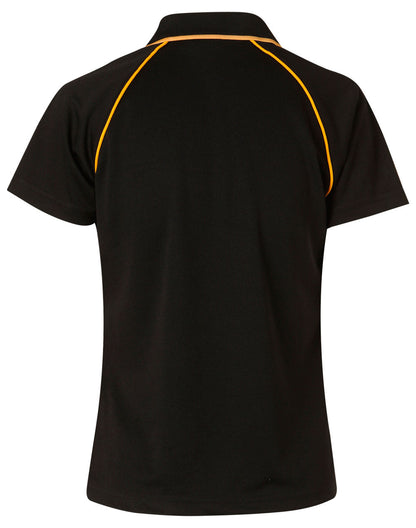Ladies Cooldry Raglan Short Sleeve Contrast - PS19 (8 Colours)