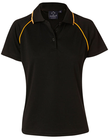 Ladies Cooldry Raglan Short Sleeve Contrast - PS19 (8 Colours)
