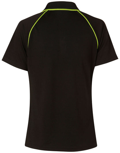 Ladies Cooldry Raglan Short Sleeve Contrast - PS19 (8 Colours)