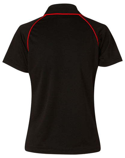 Ladies Cooldry Raglan Short Sleeve Contrast - PS19 (8 Colours)
