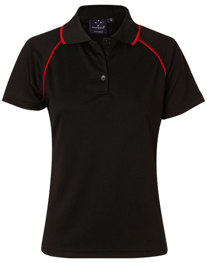 Ladies Cooldry Raglan Short Sleeve Contrast - PS19 (8 Colours)