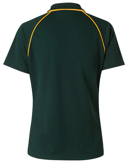 Ladies Cooldry Raglan Short Sleeve Contrast - PS19 (8 Colours)