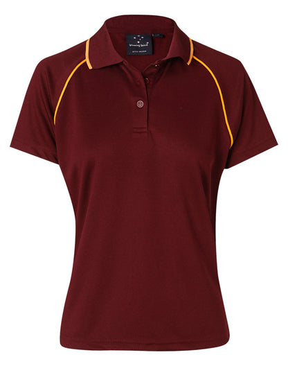 Ladies Cooldry Raglan Short Sleeve Contrast - PS19 (8 Colours)