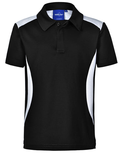 Children's TrueDry Contrast Short Sleeve Polo - PS31K (6 Colours)