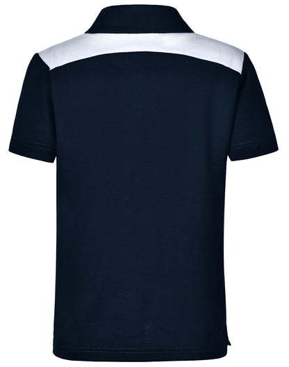 Children's TrueDry Contrast Short Sleeve Polo - PS31K (8 Colours)