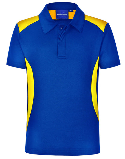 Children's TrueDry Contrast Short Sleeve Polo - PS31K (8 Colours)