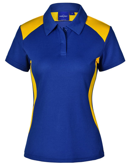 Ladies TrueDry Contrast Short Sleeve Polo - PS32A (8 Colours)