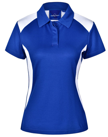 Ladies TrueDry Contrast Short Sleeve Polo - PS32A (8 Colours)