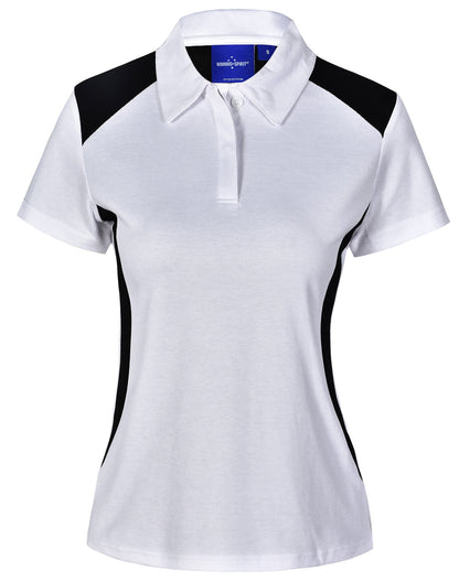Ladies TrueDry Contrast Short Sleeve Polo - PS32A (8 Colours)