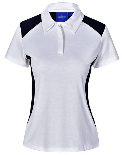 Ladies TrueDry Contrast Short Sleeve Polo - PS32A (8 Colours)