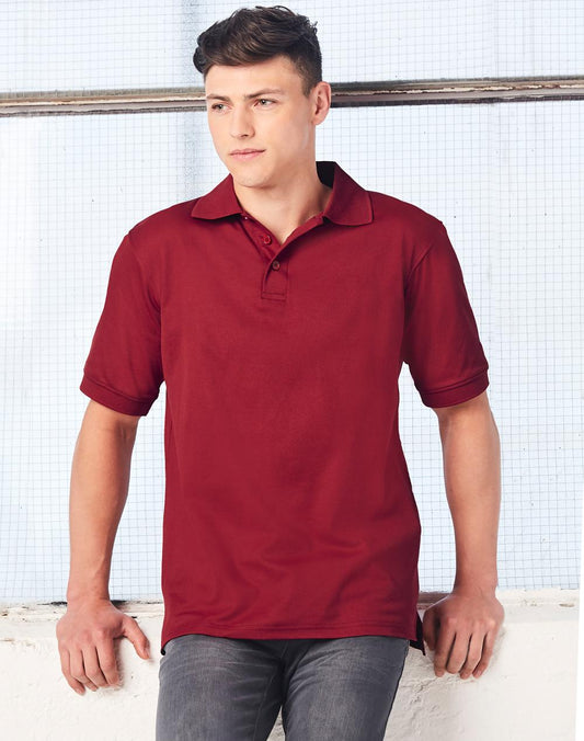 Men's Cotton Back TrueDry Short Sleeve Polo - PS33