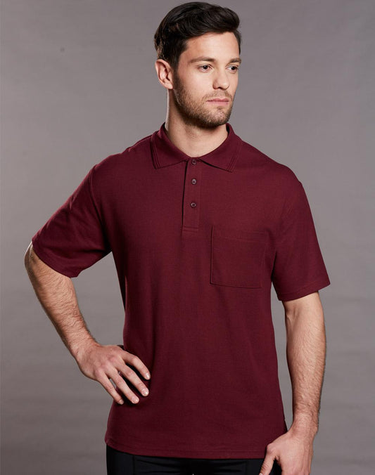 Pocket Polo Poly/Cotton Short Sleeve - PS41