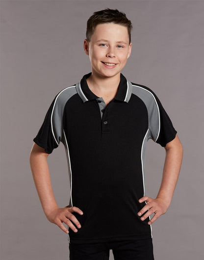 Kids Mini Waffle Cooldry Polo 160gsm - PS49K