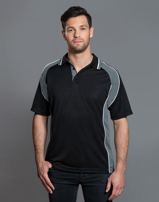 Men's Mini Waffle Cooldry Polo 160gsm - PS49