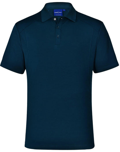 Men's Bamboo Charcoal Interlock Polo - PS59