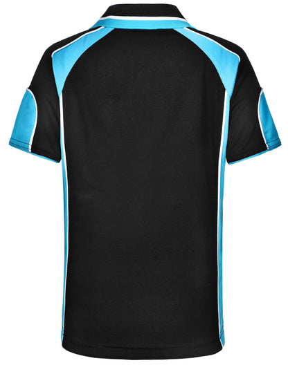 Kids Cooldry Contrast Polo Sleeve Panels - PS61K (10 colours)
