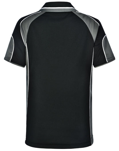 Kids Cooldry Contrast Polo Sleeve Panels - PS61K (10 colours)