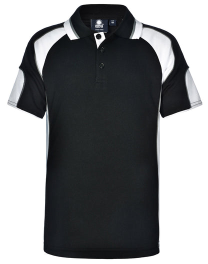 Kids Cooldry Contrast Polo Sleeve Panels - PS61K (10 colours)