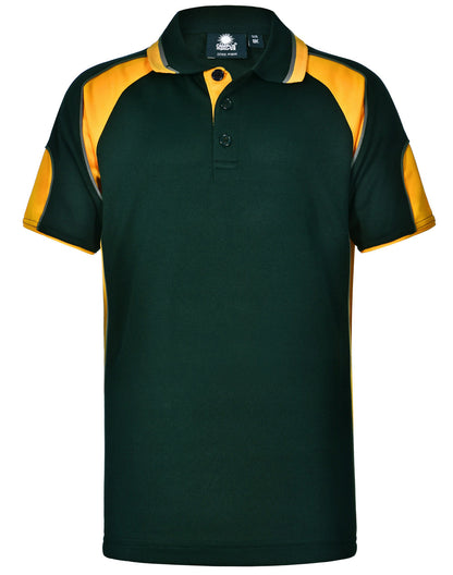Kids Cooldry Contrast Polo Sleeve Panels - PS61K (10 colours)