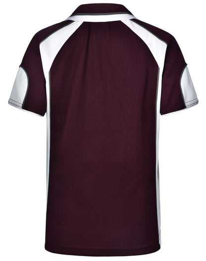 Kids Cooldry Contrast Polo Sleeve Panels - PS61K (10 colours)