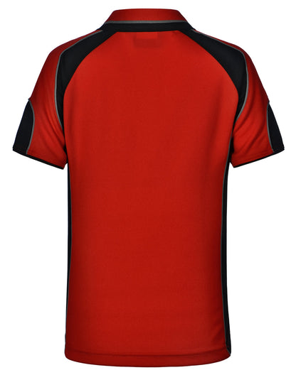 Kids Cooldry Contrast Polo Sleeve Panels - PS61K (8 colours)