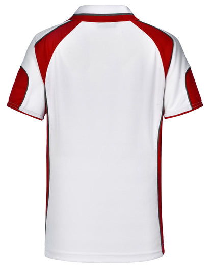 Kids Cooldry Contrast Polo Sleeve Panels - PS61K (8 colours)