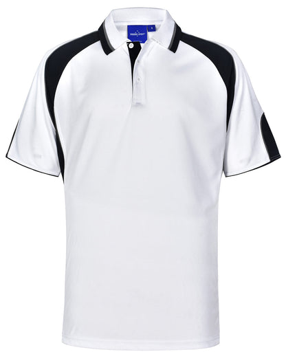 Kids Cooldry Contrast Polo Sleeve Panels - PS61K (8 colours)
