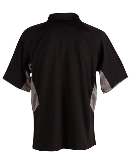 Men's Tricolour Short Sleeve Polo - PS68