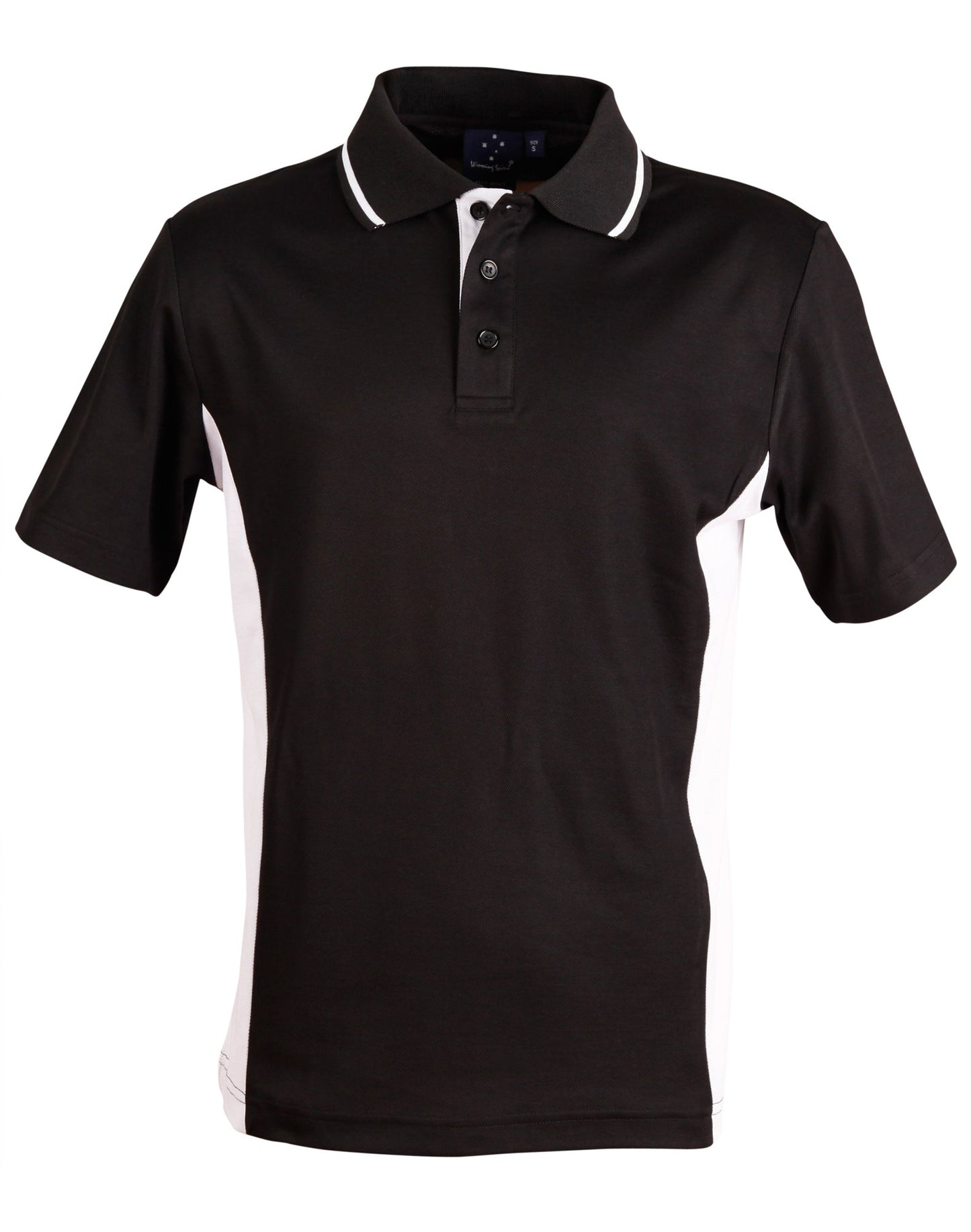 Kids Truedry Contrast Polo Short Sleeve - PS73K