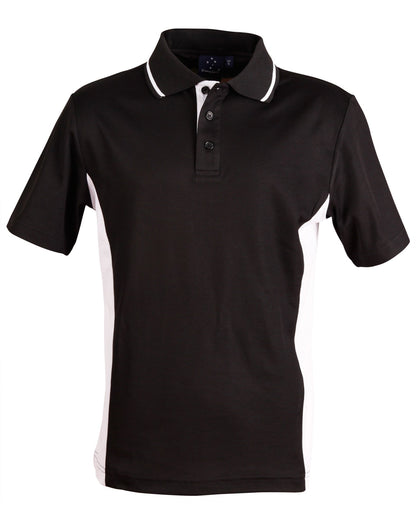 Kids Truedry Contrast Polo Short Sleeve - PS73K