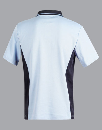 Kids Truedry Contrast Polo Short Sleeve - PS73K