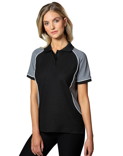 Ladies Truedry Tri Colour Polo - PS78