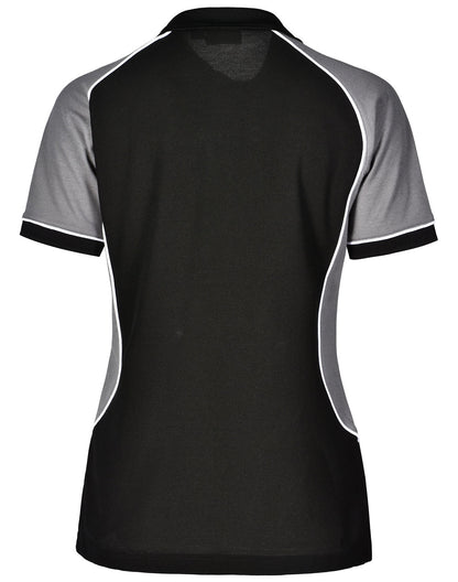 Ladies Truedry Tri Colour Polo - PS78