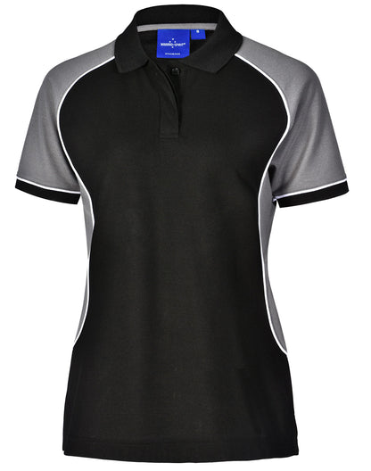 Ladies Truedry Tri Colour Polo - PS78