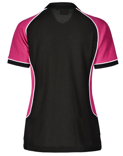 Ladies Truedry Tri Colour Polo - PS78