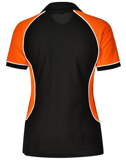 Ladies Truedry Tri Colour Polo - PS78