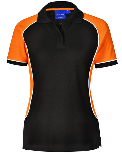 Ladies Truedry Tri Colour Polo - PS78